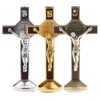 POFET Crucifix Jesus Christ Cross Statue Figure for Car Home