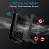 12" X 12" Gable Vents, Hon&Guan Aluminum Alloy Attic Vent