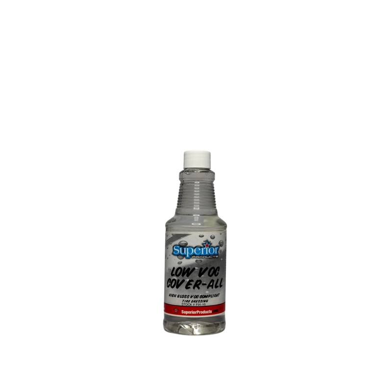 Superior Cover All Automotive Tire Shine Spray Professional LOW VOC