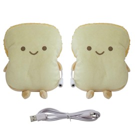 Zafina-UP Upgraded USB Hand Warmers Finger-Less Heated Gloves, Cute 5V USB Heated Gloves (C)