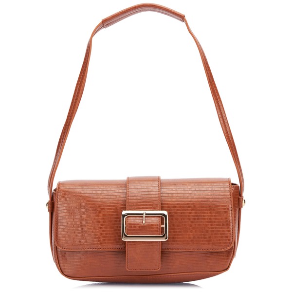 NAEMI Women's Camel Shoulder Bag, Camel