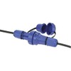 SIROX Pressure-Waterproof Protective Contact Plug, Blue, IP66/IP68, 250 V, 10