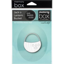 Memory Stamps Metal Cutting Die  JACK O LANTERN BUCKET