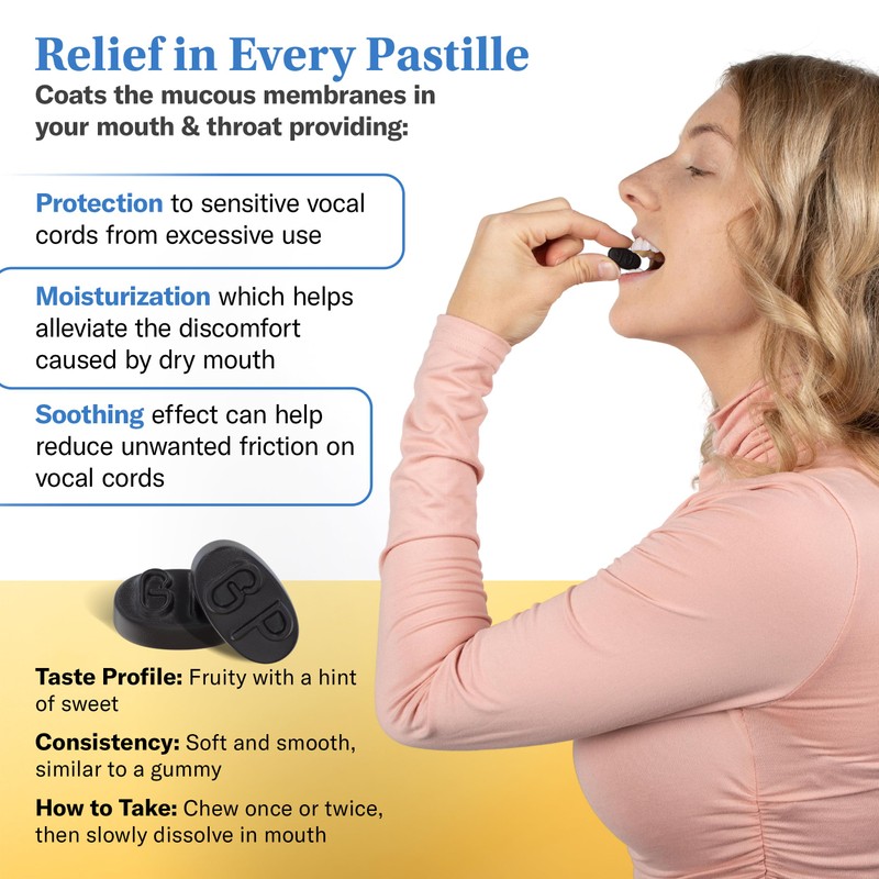 GRETHER'S Pastilles Classic Blackcurrant Natural Remedy Dry Mouth Relief -