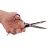 Pet Rabbit Grooming Scissors Stainless Steel Round Tip 4 in