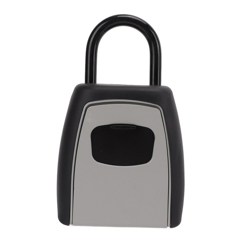 Key Lock Box Hanging Portable Resettable Password 4‑Digit Combination Lockbox