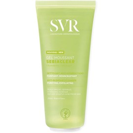 SVR Sebiaclear Gel Moussant, Limpiador Facial en Gel Sin Jabón para Pieles con Tendencia al Acné, 200 ml