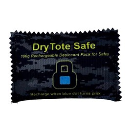 100g Rechargeable Desiccant Pack of 1 - Moisture Absorbing Bag - Desiccant Dehumidifier for Safes