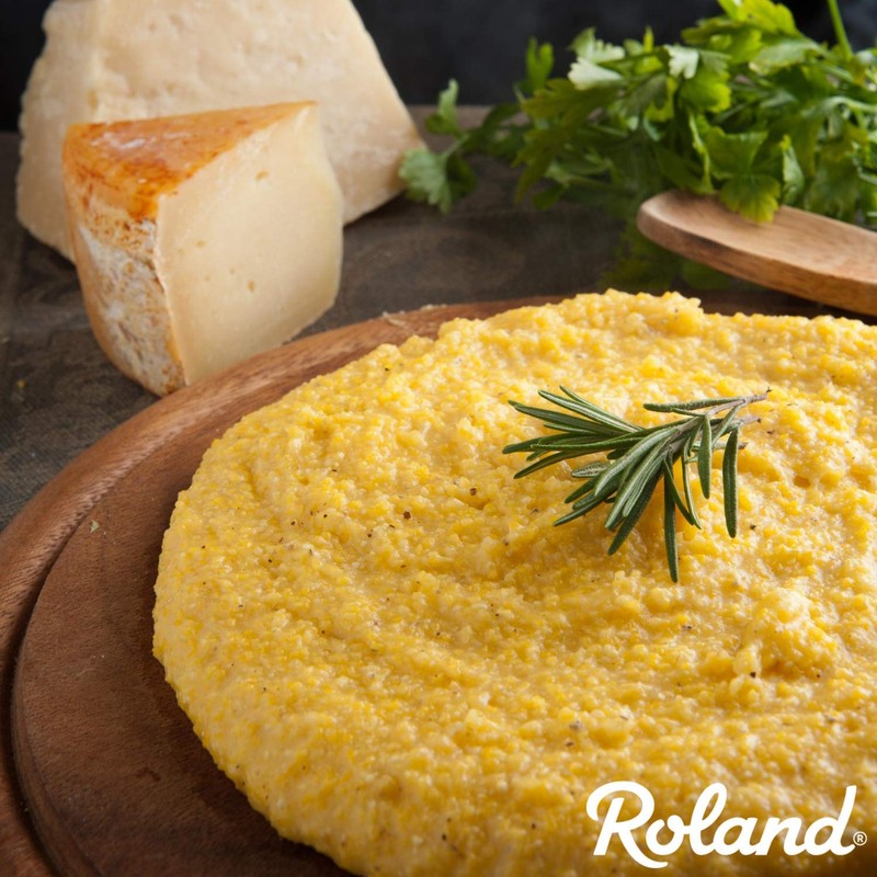 Roland Foods Course Grain Yellow Polenta from Italy, 5 Lb