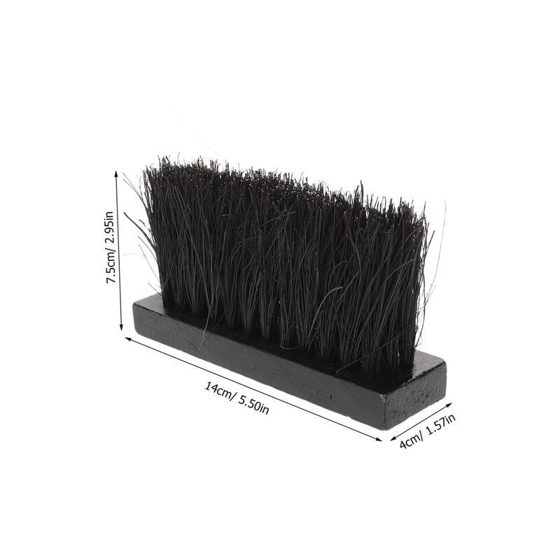 VICASKY 2pcs Fireplace Brush Replacement Head Cleaning Brush Replacement Head