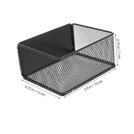 Mikinona Magnetic Fridge Side Organizer Compact Storage Basket for Kitchen Effortless Attachment for Garlic Ginger Onions Ventilated Mesh Design for Freshness