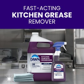 P&G Professional DAWN Kitchen Surface Degreaser - 32 Oz (Case of 6) - For Removing Tough Grease Found in Commercial Kitchens & Food Service (Packaging May Vary)