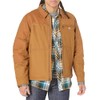 Dickies Tradebuilt Wax Coated Canvas Service Jacket, BROWN DUCK, 2X