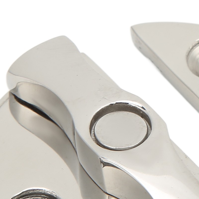 Boat Door Catch Latch Round 45mm 180° Rotation 316 Stainless