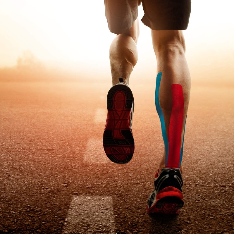 ALPIDEX Kinesiology Tape 1/3/6/12 Rolls Many Colours 5 m x