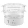 Classic Cuisine Food Steamer and Rice Cooker in one, Two-Tier