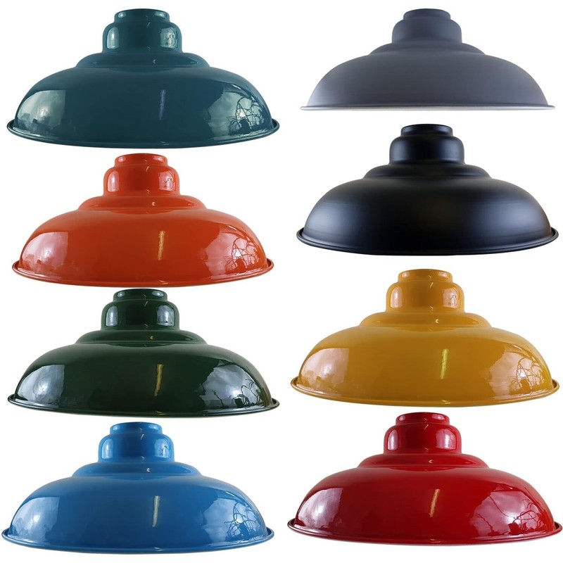 LEDSone Industrial Hanging Ceiling Lampshade, Retro Kitchen Hanging Ceiling Lights,