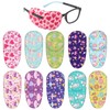 HotoPink 10 Pcs Eye Patches for Kids Glasses, Reusable Cartoon