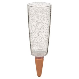 Scheurich Copa Plastic Water Reservoir, Colour: Copa M, Transparent-Clear, 9 cm Width, 6.5 cm Depth, 18 cm High, 0.2 L Vol.