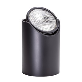 SPW Vista Professional Outdoor Lighting GW-5240-B-NL Well Light/Accent Landscape Lamp with ABS Housing & Black Finish (No PAR36 LED Bulb Included)