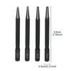 4Pcs Centre Punch Set Portable Positioning Punch Set Nail Punch