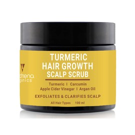 VOLAMENA WITH DEVICE Turmeric Scalp Scrub with Turmeric extract, Turmeric oil & carcumin I Removes dandruff & built up 100 ml