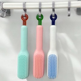Anti-tangle one-touch hair brush hair anti-tangle comb brush 10ea