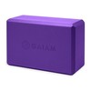 Gaiam Yoga Block - Supportive Latex-Free EVA Foam Soft Non-Slip