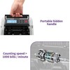 Aneken Money Counter Machine with Value Count, Dollar, Euro UV/MG/IR/DD/DBL/HLF/CHN
