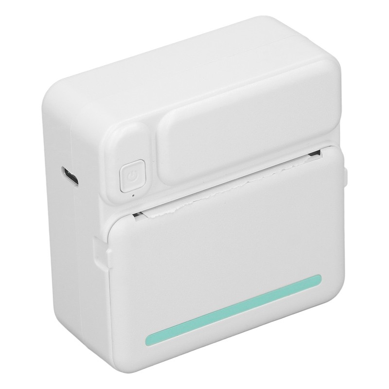 Mini Thermal Printer HD Print 200dpi Resolution Inkless Rechargeable Portable