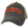 7.62 Design USMC Arched Vintage Trucker Hat Navy Blue