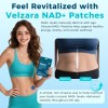 Velzara Parches Nad+ Veganos Resistentes Al Agua 30 Parches