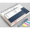 EMSHOI A4 Notebook Lined 300 Perforated Pages/150 Tear Sheets, Wirebound
