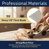 Low Angle Block Plane - Wood Planer Hand Tool with