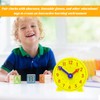 Teaching Clocks for Children Yellow Kids Clock learn to tell