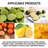 DOERDO Lemon Squeezer Fruit Hand Squeezer Hand Juicer with Handle,