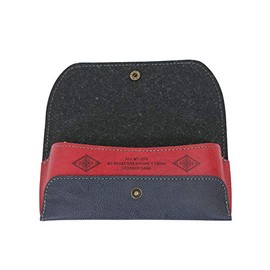 Dulton Glasses Case, Caravan, Navy, Height 3.0 x Width 6.7 x Depth 1.6 inches (75 x 170 x 40 mm), GLASSES CASE ''CARAVAN'' NAVY A925-1251NB