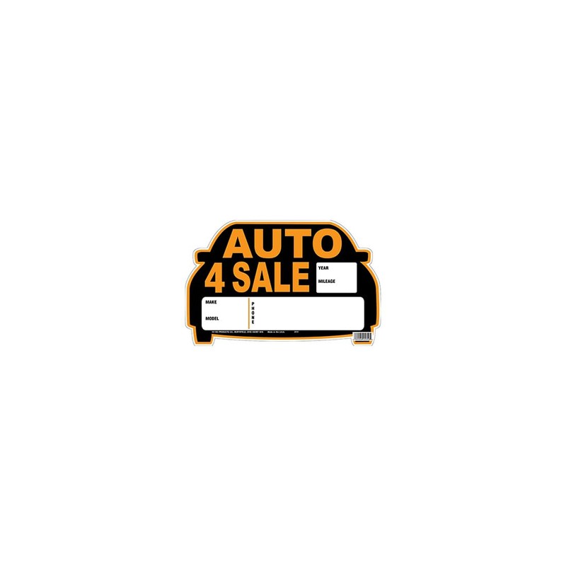 AUTO FOR SALE SIGN