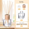 Roshtia 20 Set Reed Diffuser Bottle Empty Fragrance Glass Diffuser