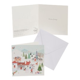 Christmas is Near Design - Multipack of 8 Charity Christmas Cards with Envelopes