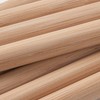 Wooden Dowel Rods Wood Dowels for Crafting, 10PCS 1/2 x