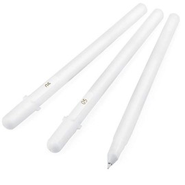 Sakura Gelly Roll Gel Pens - Fine Point 05 - White Ink - Pack of 3