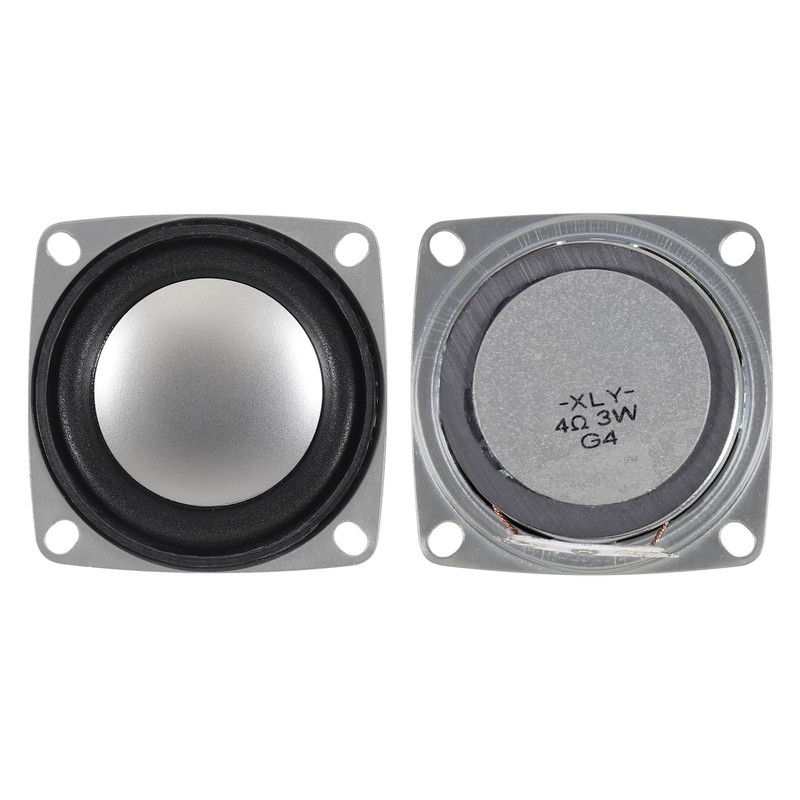 AITRIP 2PCS 2" 4Ohm 3W Full Range Audio Speaker Stereo