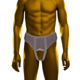 Solace Care Professional Reducible Inguinal Abdominal Hernia Relief with Removable Pads (Large)