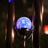 Solar Powered Glass Ball+Accessories - for Solar Wind Spinner Replacement