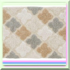 FibraEssence Non-Slip Bath Mat 24x60 Inches for Safety and Comfort