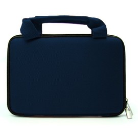 Blue Protective Cover Carrying Case for BeBook Neo Book Reader eReader and Hand Strap and Screen Protector and 3 in 1 Travel Charger Combo Set Includes a Home and Car Charger with a USB Data Cable