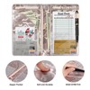 EcoVision Server Books for Waitress,Leather Waiter Book with Zipper Pocket,