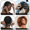 10 Pcs Black Stretch Weaving Nets – Flexible Triple Helix