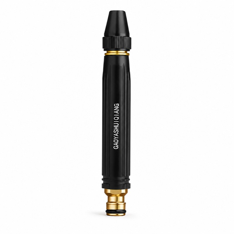 Metal Garden Hose Nozzle with Adjustable Jet-to-Mist Spray for Car